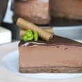 Cheesecake με πραλίνα σοκολάτας