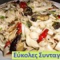 Σπιτικές Ταλιατέλες με Μελιτζάνες