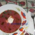 Παντζαρόσουπα με φρέσκια ρίγανη - ZannetCooks