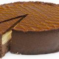 Cheesecake με τρεις σοκολάτες