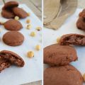 Cookies με πραλίνα φουντουκιού
