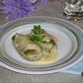 Stuffed Zucchini With Egg-Lemon Sauce/Γεμιστά[...]