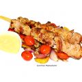 Χοιρινά Σουβλάκια Με Λαχανικά Και Μελένια[...]