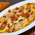 Καραμελωμένα Αχλάδια και Ομελέτα με Gorgonzola,[...]