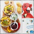 Πατατοσαλάτα με chutney πιπεριάς και σαντιγί La[...]