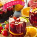 Sangria με cranberries και μήλο