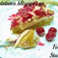 Cheesecake σοκολάτας με βύσσινο
