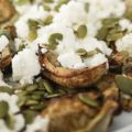 Σαλάτα µε αγκινάρες και φέτα