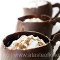 Φτιάχνω Σοκολατένιες κούπες - Diy chocolate mug