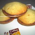 Whoopie pies με πραλίνα φουντουκιού