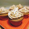Cupcakes με επικάλυψη Mερέντα