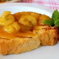 Αυγοφέτες με καραμελωμένες μπανάνες/French[...]