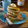 Pancakes με μπέικον