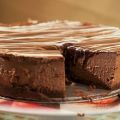 Cheesecake με πραλίνα σοκολάτας