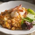 Mac 'n' Cheese με γαρίδες