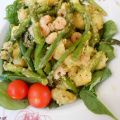 Νιόκι με σπαράγγια και γαρίδες - ZannetCooks