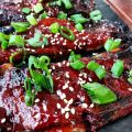 Καραμελωμένα χοιρινά παϊδάκια (Bbq ribs)
