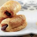 Μίνι κρουασάν σοκολάτας