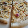 Πίτσα σπαγγέτι (Spaghetti pizza)