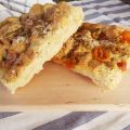 Focaccia σε δύο παραλλαγές