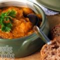 Σούπα με κίτρινη κολοκύθα, καρότα και πατάτες