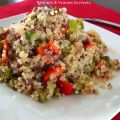 Δίχρωμη κινόα με σπαράγγια - Miss Healthy Living