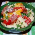 ριγκατόνι με λουκάνικα και πιπεριές/Rigatoni[...]