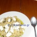 Κριθαρότο με χόρτα και φέτα - ZannetCooks