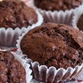Muffins με σοκολάτα και μπανάνα