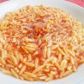 Κριθαράκι με Τομάτα – Manestra, Orzo with Tomato