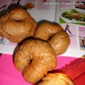 Μίνι Bagels ολικής άλεσης