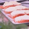 Φρέσκος σολομός με κρούστα 