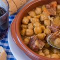 Ρεβίθια με σύγκλινο (παστό χοιρινό)