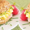 Σάντουιτς με αυγά scrambled