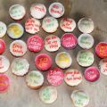 Anti-valentines lemon cupcakes
