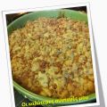 Apple crumble, British style