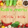 Το μενού μας!!! 05/06 - 11/06