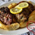 Αρνάκι με πατάτες στην γάστρα