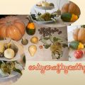 Getting my mini pumpkins dressed up for Fall!