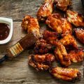 Φτερούγες κοτόπολου με BBQ
