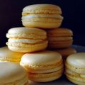Macarons με κρέμα λεμόνι mascarpone