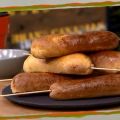 Chicken corn dogs στο φούρνο