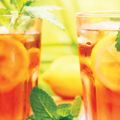 Iced tea μήλου και μέντας