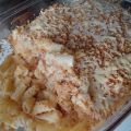 MAC N CHEESE ΜΕ ΚΡΟΥΣΤΑ ΑΠΟ ΨΩΜΙ ΚΑΙ ΜΠΕΙΚΟΝ