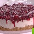 Cheese Cake με μαστίχα και μαρμελάδα κεράσι