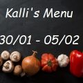 Το μενού μας!!! 30/01 - 05/02