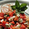 διανοούμενη σαλάτα καρπούζι με ντομάτα -[...]