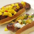 Hot dog με ανανά