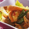 Bhutta hara pyaza (babycorn μανιτάρια και[...]